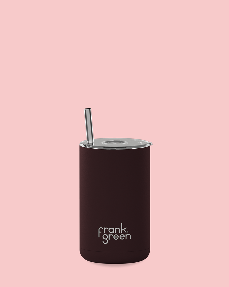 Frank Green Iced Coffee Cup with Straw - Chocolate – Hannas