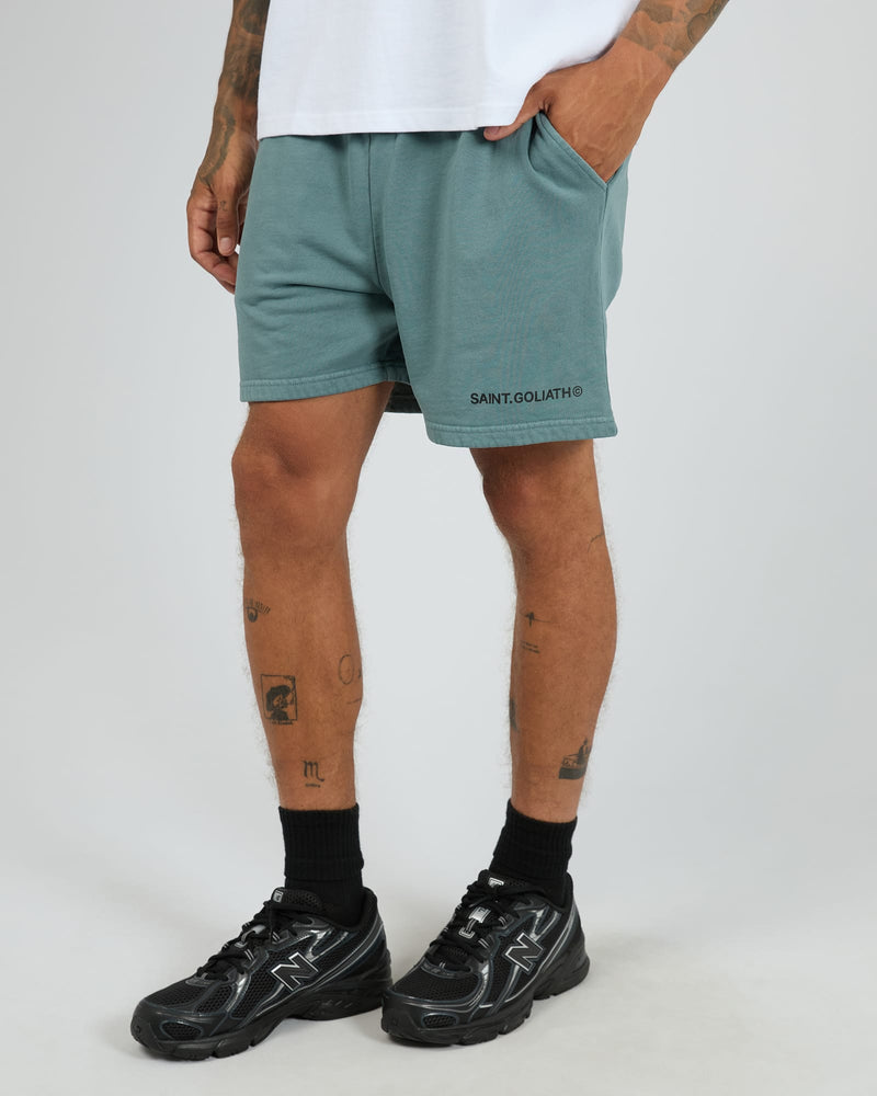 Load image into Gallery viewer, St Goliath Mens ID Fleece Short - Ocean
