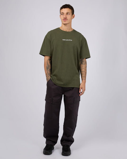 St Goliath Mens Id Tee - Khaki
