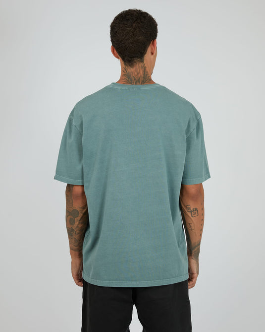 St Goliath Mens Id Tee - Ocean Green