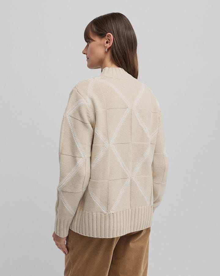 Load image into Gallery viewer, Yarra Trail Womens Indiana Knit - Almond/Ecru
