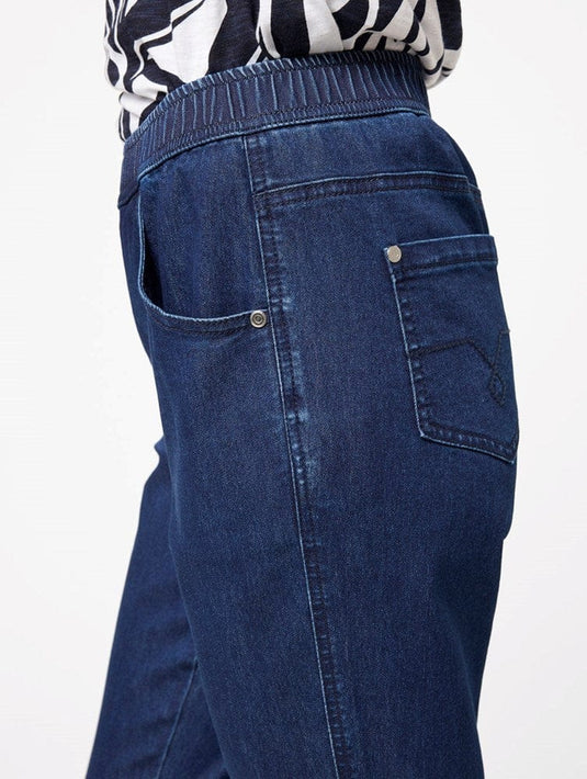 Black Pepper Womens Intense Denim Short Length Jean