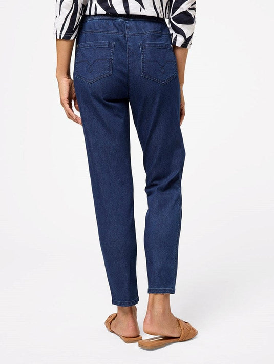 Black Pepper Womens Intense Denim Short Length Jean