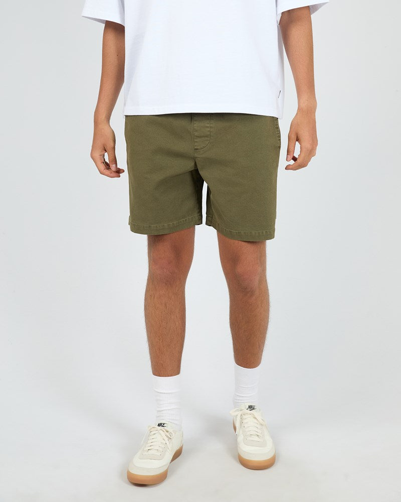 Load image into Gallery viewer, Silent Theory Mens Jasper Short - Khaki
