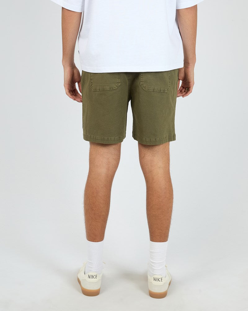 Load image into Gallery viewer, Silent Theory Mens Jasper Short - Khaki
