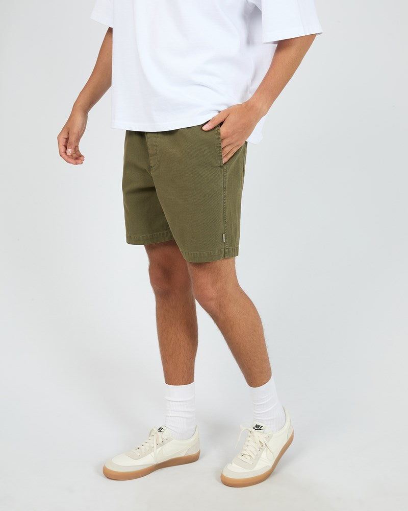 Load image into Gallery viewer, Silent Theory Mens Jasper Short - Khaki
