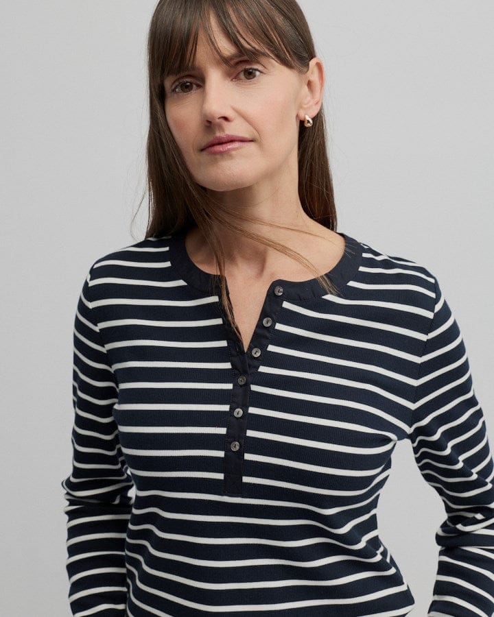 Load image into Gallery viewer, Yarra Trail Womens Jovis Rib Henley

