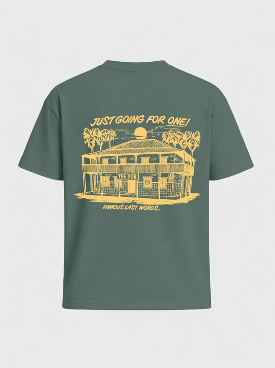 General Store Merchandise Mens Just Going For One Tee