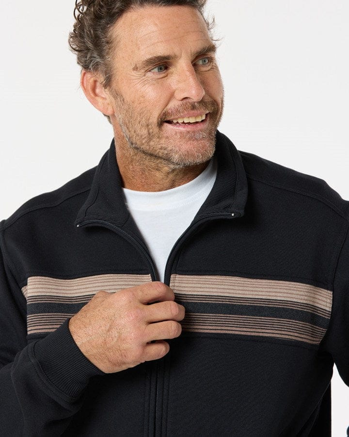 Load image into Gallery viewer, Breakaway Mens Henrich Snowy Mt Fleece 1/2 Zip Sweat
