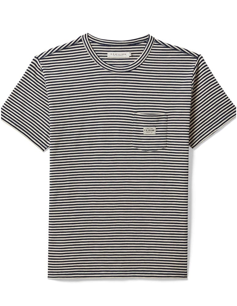 Load image into Gallery viewer, R.M. Williams Stanley Striped T-Shirt
