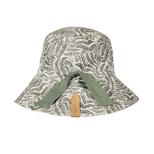 Bedhead Reversible Ladies Sun Hat - Fern