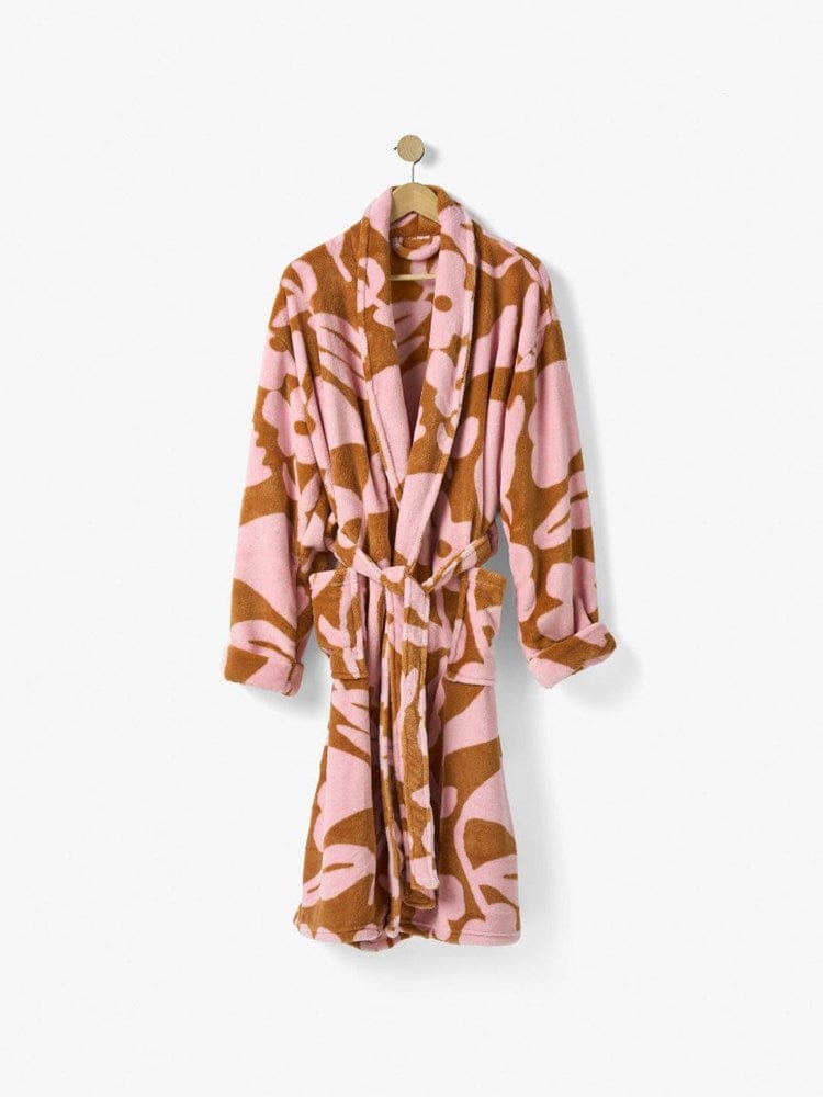 Load image into Gallery viewer, Linen House Plush Francesca Robe - Ginger
