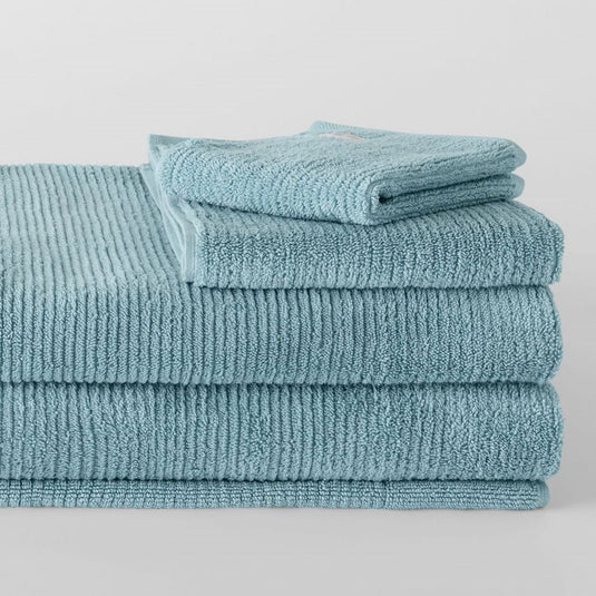 Sheridan Living Textures Bath Collection - Misty Teal