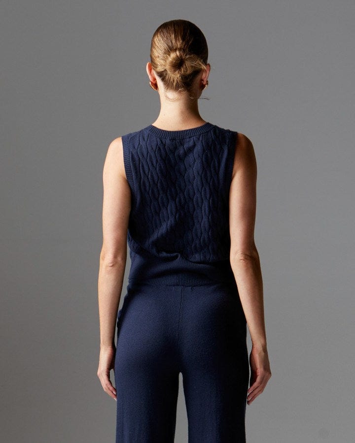 Load image into Gallery viewer, Fate &amp; Becker Lotus Knit Vest
