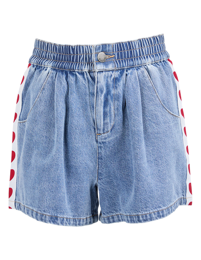 Load image into Gallery viewer, Eve Girls Love Denim Shorts
