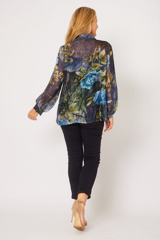 La Strada Printed Shirt
