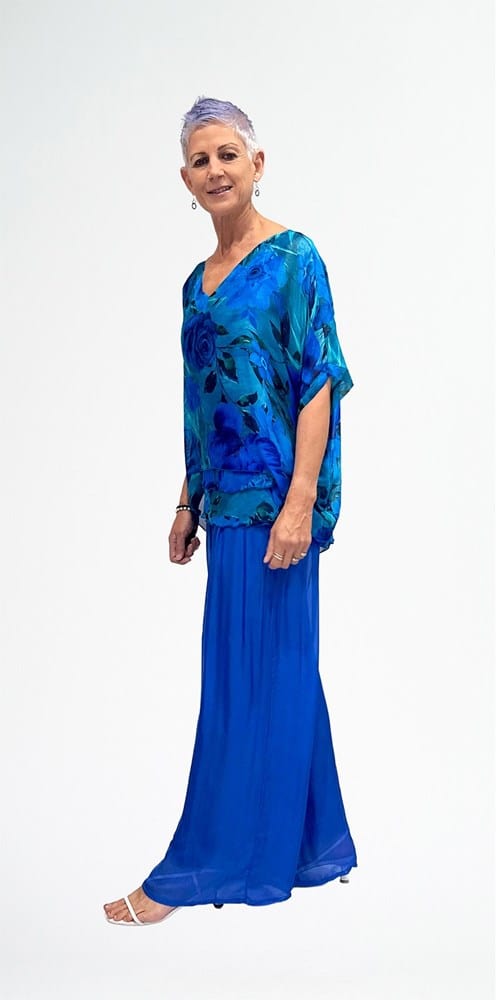 La Strada 3 Layers V-Neck Top