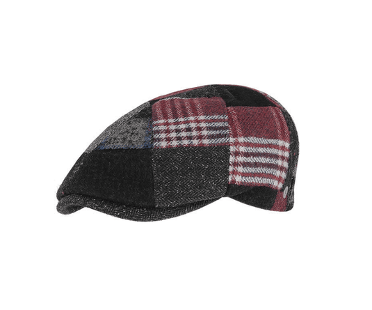 M By Flechet Wool Patchwork Casquette