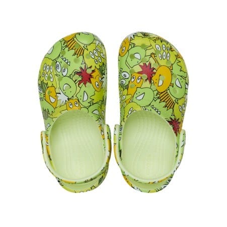 Load image into Gallery viewer, Crocs Kids Classic Glow Clog -Monster Camo
