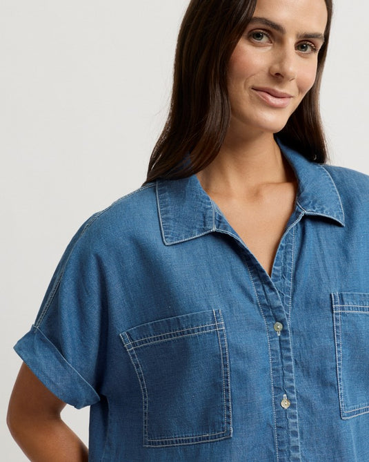 Yarra Trail Womens Marseille Short Sleeve Shirt