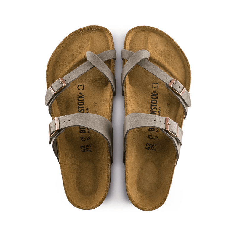 Load image into Gallery viewer, Birkenstock Mayari Stone BirkiBuc
