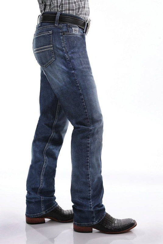 Cinch Slim Fit Silver Label Jean - Medium Stonewash