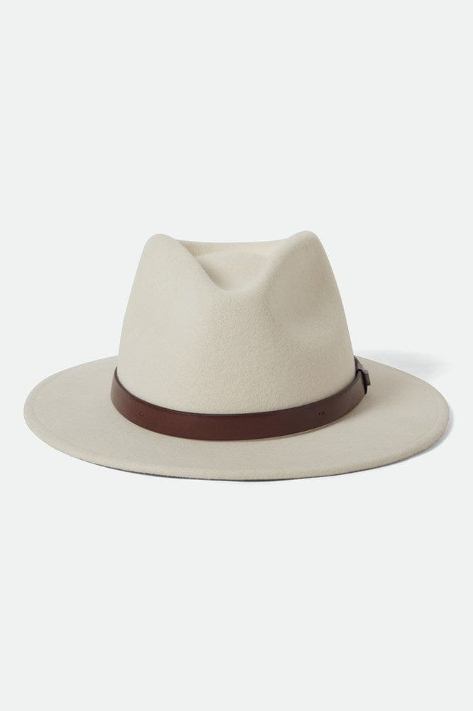 Load image into Gallery viewer, Brixton Messer Fedora - Off White
