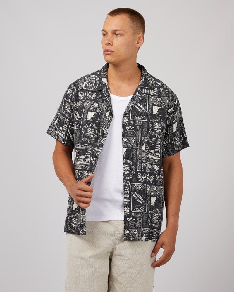 Load image into Gallery viewer, Silent Theory Mens Messina Short Sleeve Shirt
