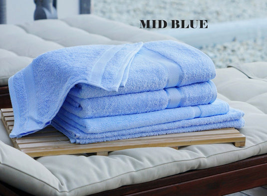 Kingtex Bath Collection - Mid Blue
