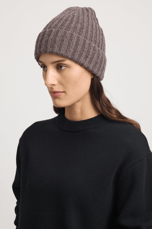 Toorallie Womens Chunky Wool Beanie