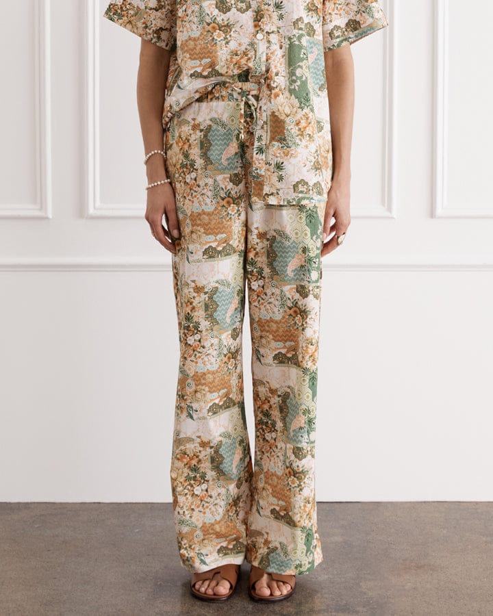 Load image into Gallery viewer, Heaven Mosaic Lana Resort Pants
