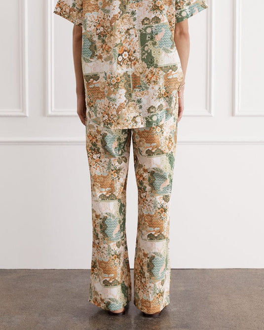 Heaven Mosaic Lana Resort Pants