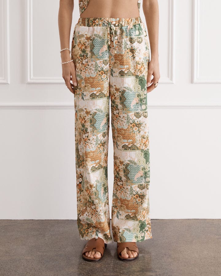 Load image into Gallery viewer, Heaven Mosaic Lana Resort Pants
