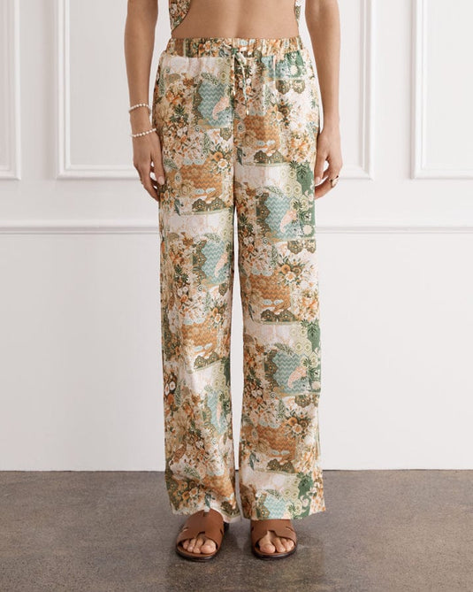 Heaven Mosaic Lana Resort Pants