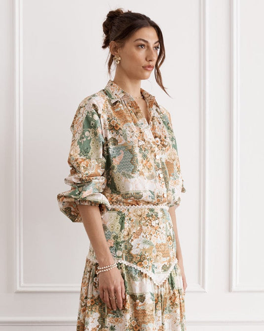 Heaven Mosaic Lucile Blouse