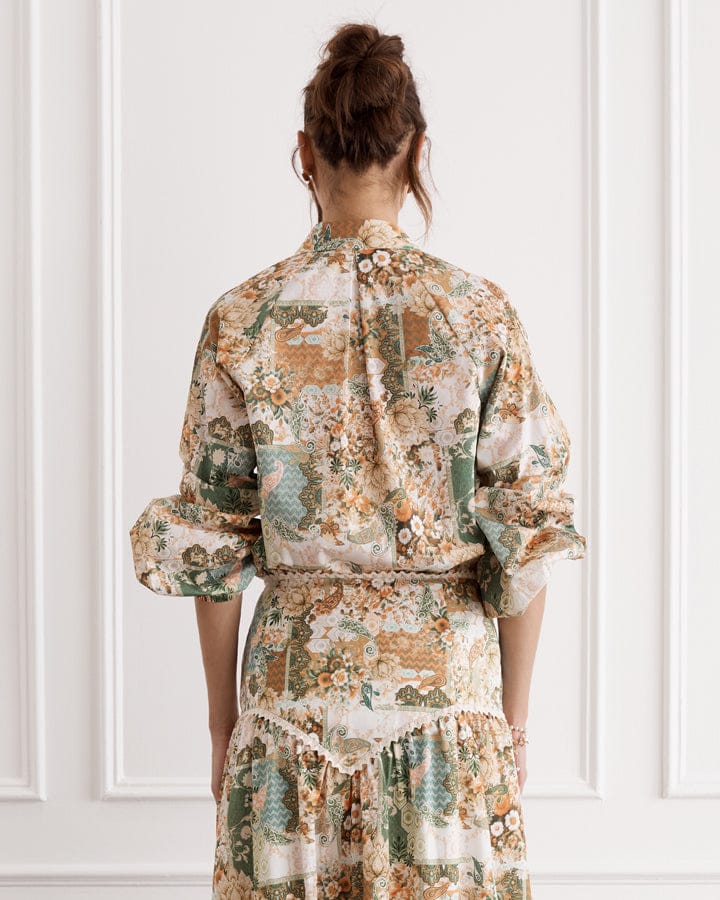 Load image into Gallery viewer, Heaven Mosaic Lucile Blouse
