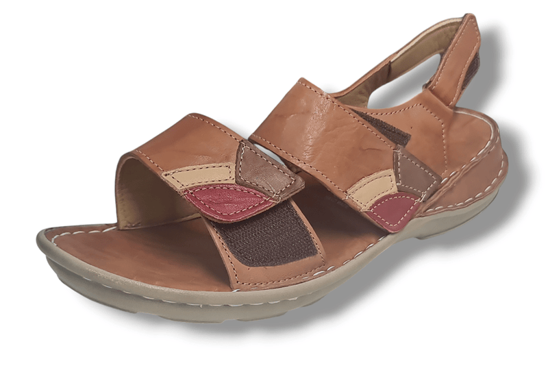 Load image into Gallery viewer, Cassini Womens Maree Multi Absolute Comfort Sandal Shoes
