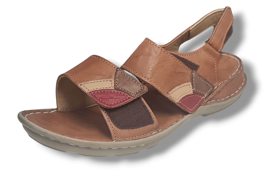 Cassini Womens Maree Multi Absolute Comfort Sandal Shoes