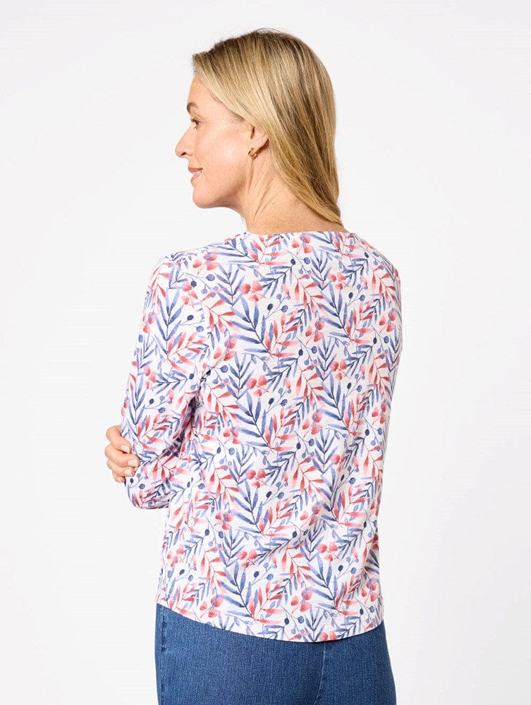 Load image into Gallery viewer, Black Pepper Womens Mylie 3/4 Sleeve Top
