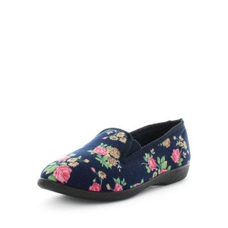 Load image into Gallery viewer, Panda Womens Erta Slipper - Navy Floral
