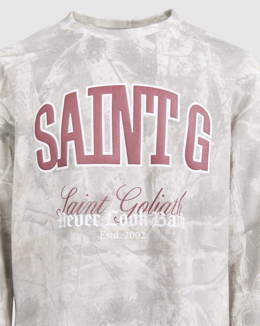 St Goliath Boys Never Look Back Long Sleeve Tee