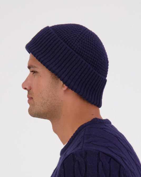 Swanndri Unisex Newton Beanie - Navy