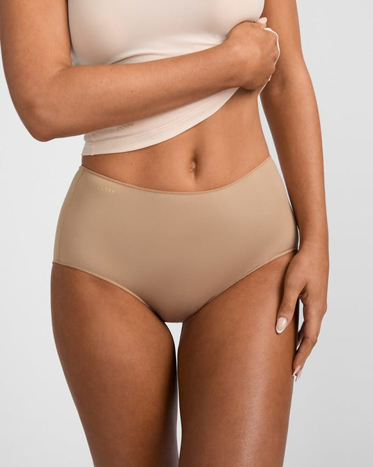 Jockey Womens No Panty Line Promise Full Brief - Natural