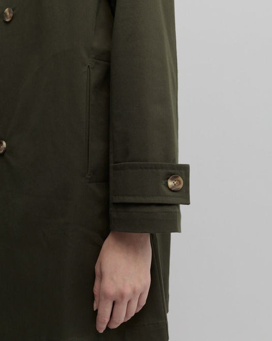 Yarra Trail Womens Nova Coat - Loden