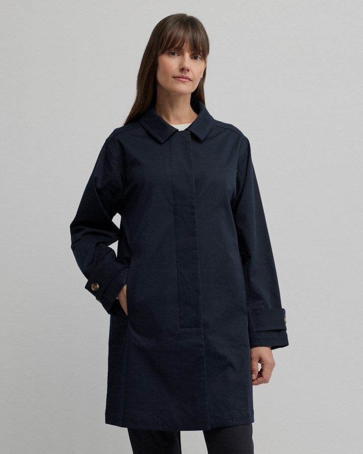 Load image into Gallery viewer, Yarra Trail Womens Nova Coat - Navy
