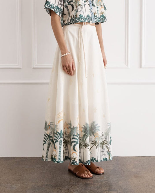 Heaven Oasis Gia Maxi Skirt