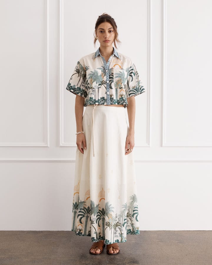 Load image into Gallery viewer, Heaven Oasis Gia Maxi Skirt
