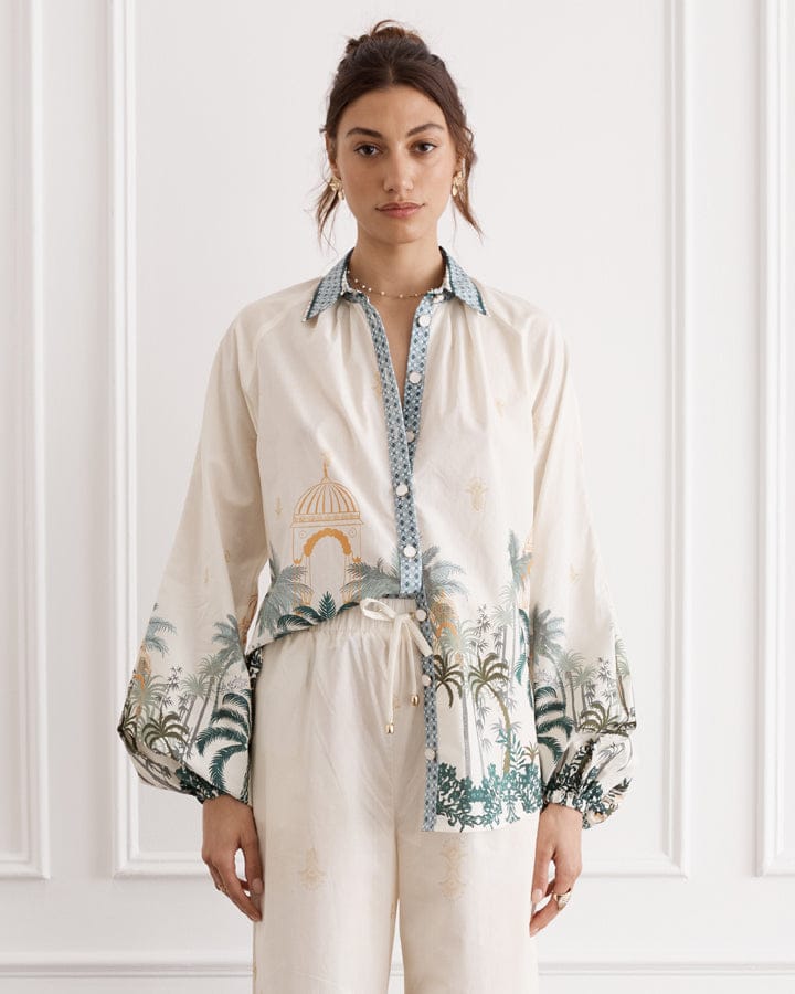 Load image into Gallery viewer, Heaven Oasis Lucile Blouse
