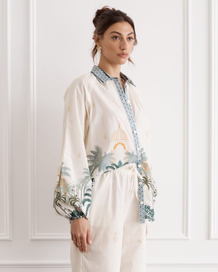 Load image into Gallery viewer, Heaven Oasis Lucile Blouse
