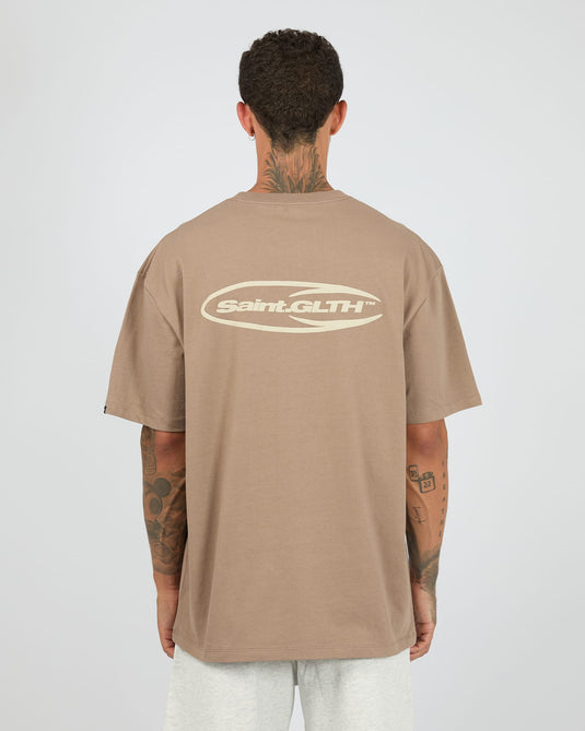 St Goliath Mens Omega Tee - Dust